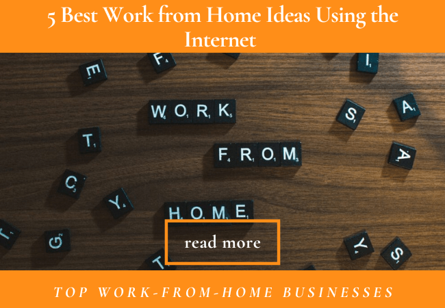 work from home ideas