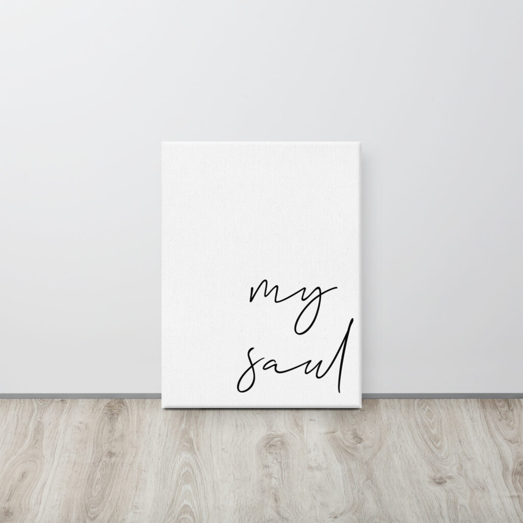 My Soul Canvas Wall Art Décor Jamie London Clay My Soul Canvas Wall Art Décor Jamie London Clay