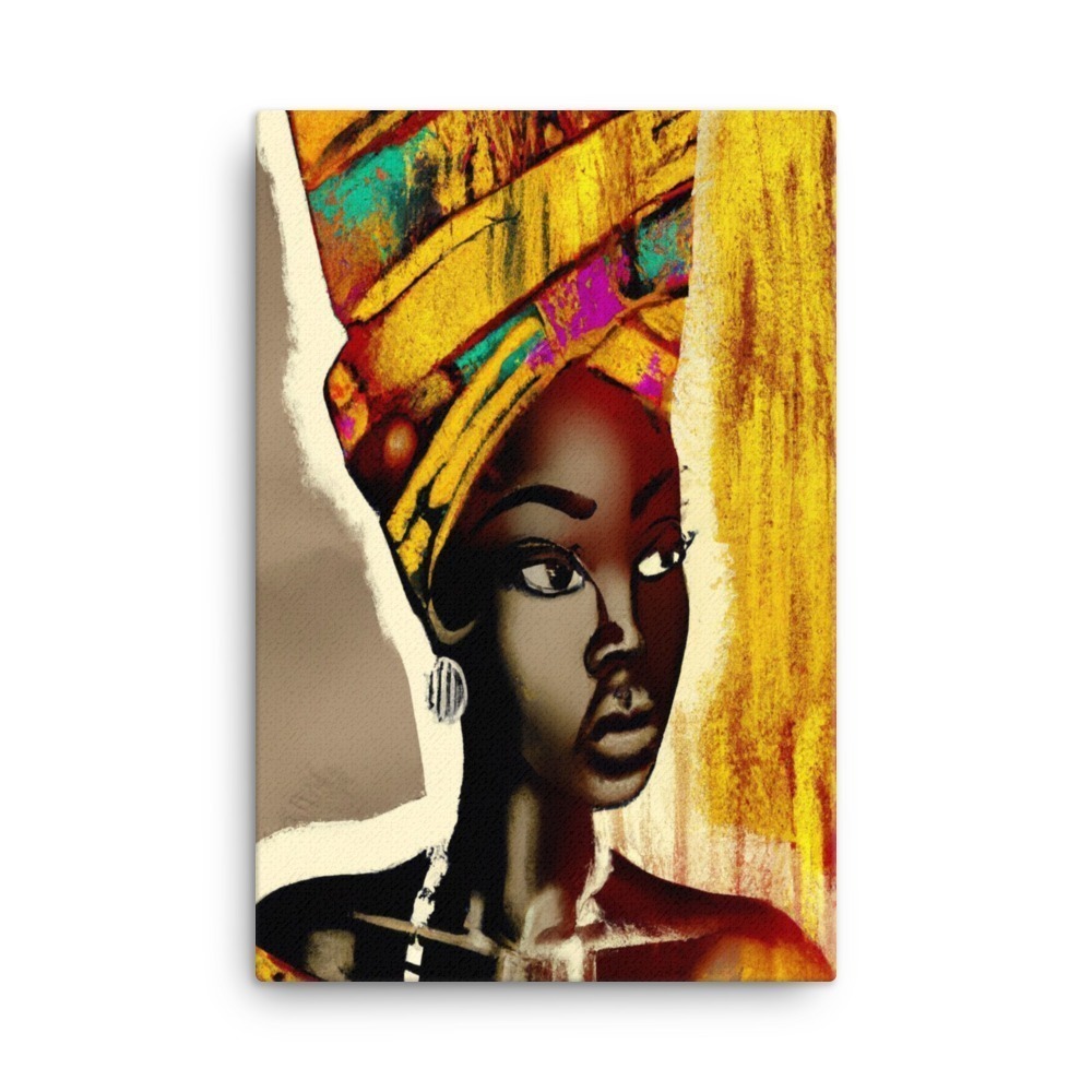 The Only Queen– Canvas Wall Art Decor - Jamie London Clay (LadiSoul)