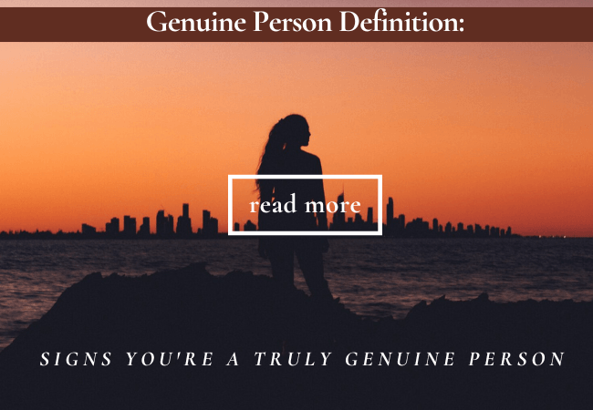 Genuine Person Definition