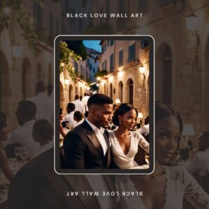 Fancy Black Love – Printable Wall Art