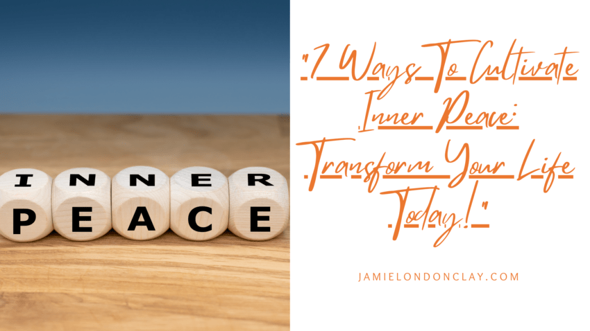 cultivating inner peace