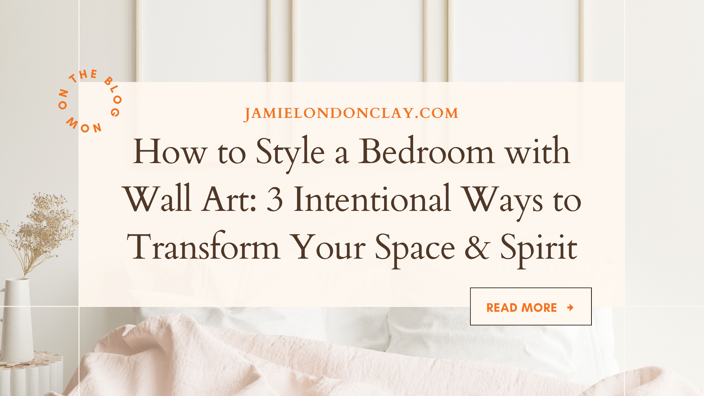 how to style a bedroom with wall art