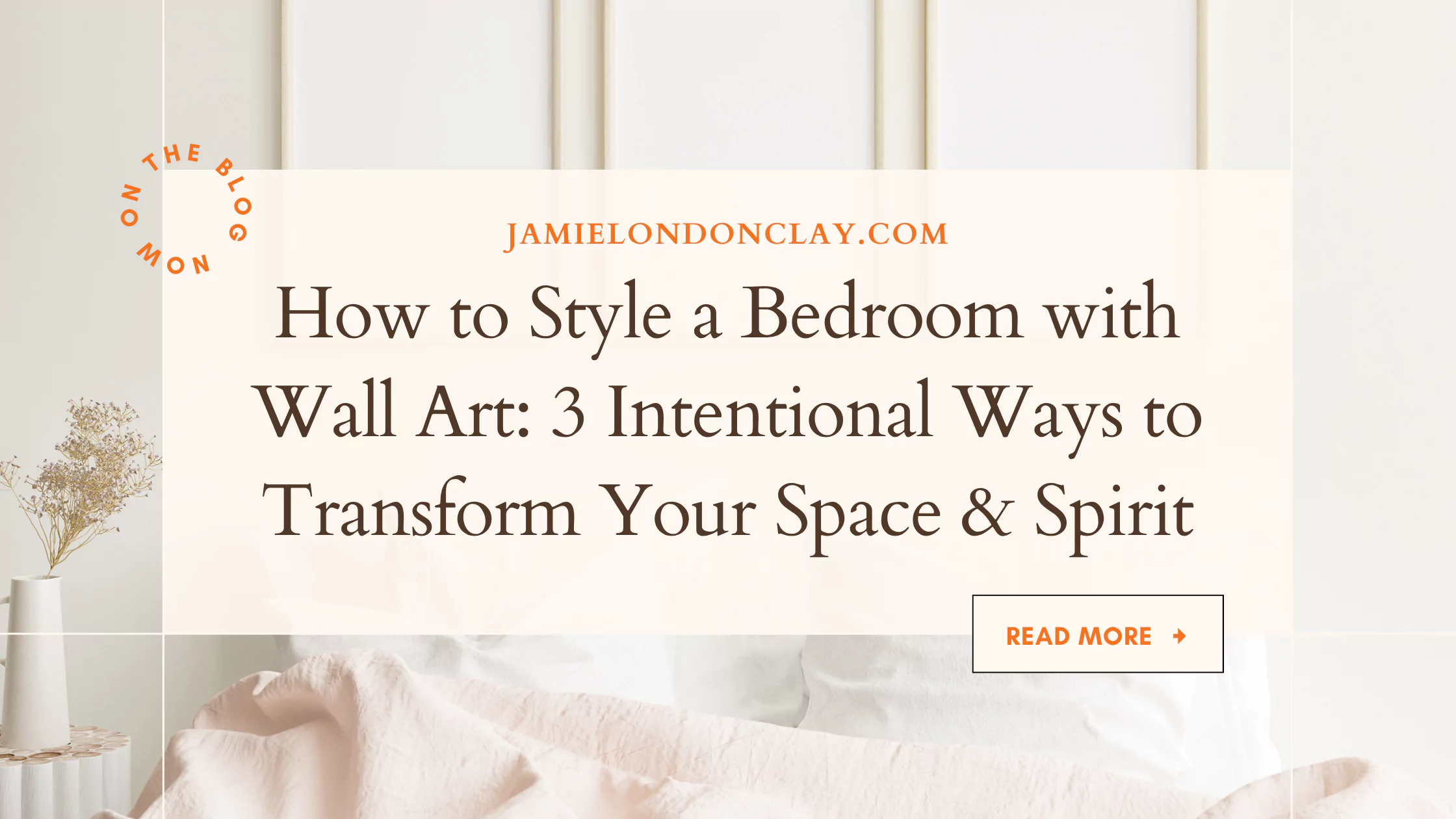 how to style a bedroom with wall art