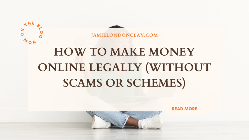 How to Make Money Online Legally