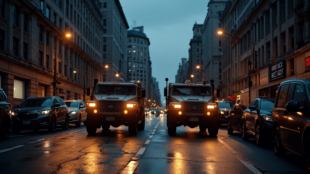 Military Deployment In Civilian Areas USA