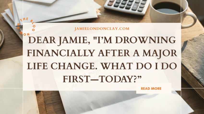 Dear Jamie I’m drowning