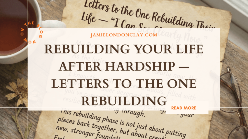 rebuilding your life after hardship,