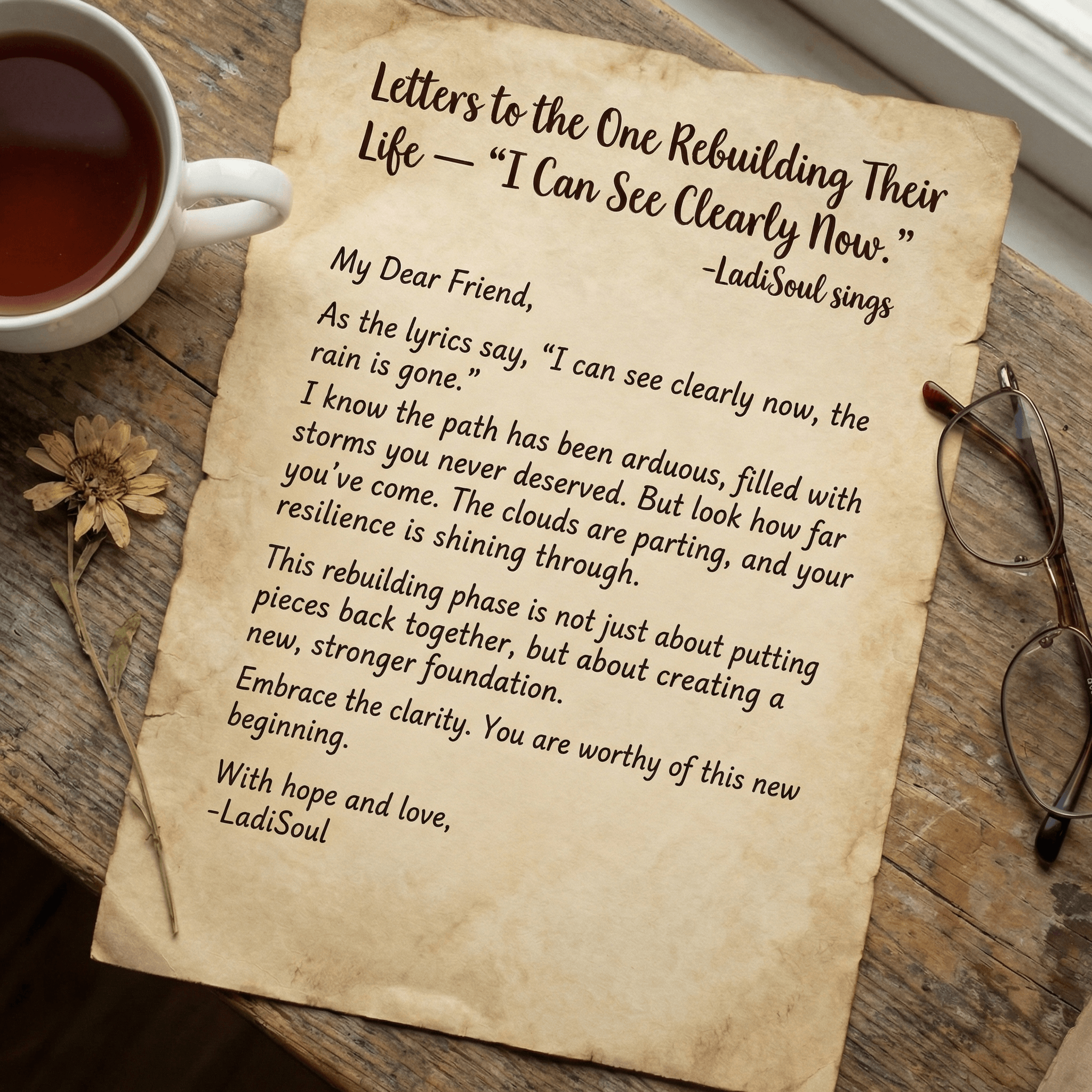 Rebuilding Your Life After Hardship